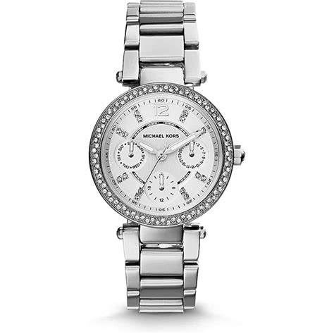 montre michael kors femme argent pas cher|michael kors watches for women.